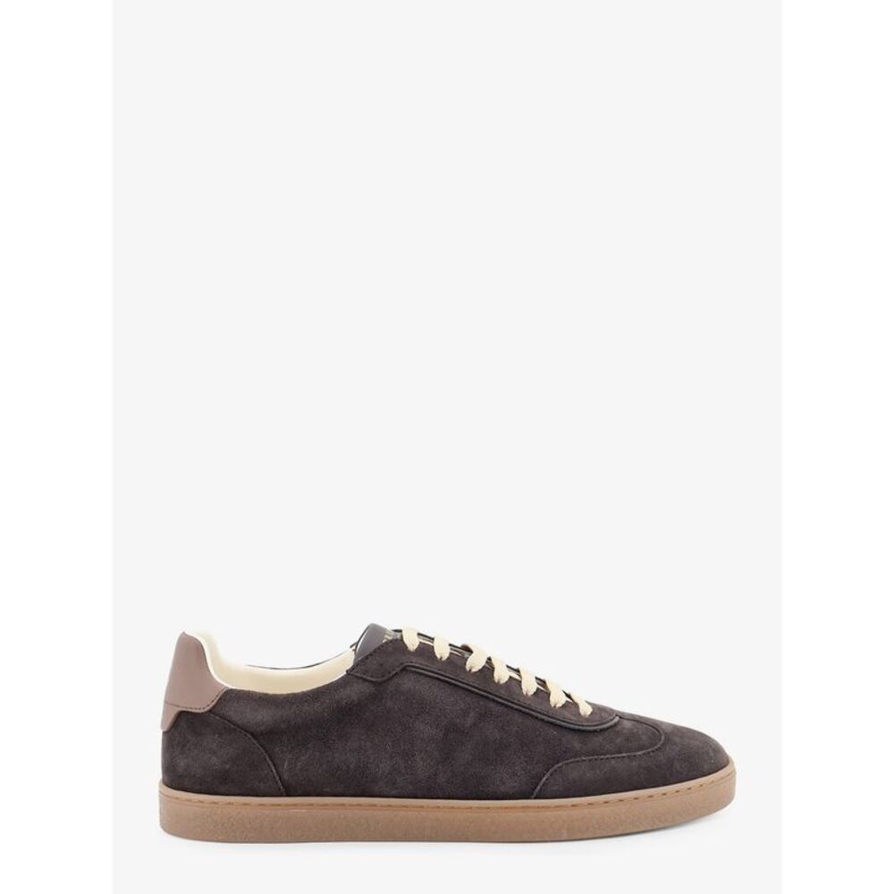 Brunello Cucinelli Men Suede Sneakers
